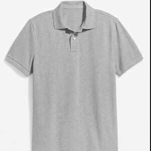 Old Navy Men's Grey Go-Dry Polo XXXL